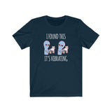 VIBRATING CAT MEN/UNISEX T-SHIRT