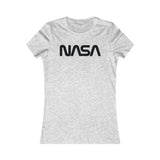 NASA BLACK WOMEN'S T-SHIRT