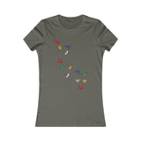 FLYING PAPER CRANES WOMEN'S T-SHIRT