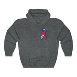HAITI STRONG - RIBBON -  Unisex Heavy Blend™ Hooded Sweatshirt