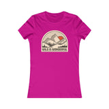CAMISETA MUJER SALVAJE ES MARAVILLOSO