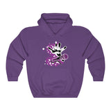 MIC DROP - PURPLE - Unisex Heavy Blend™ Hooded Sweatshirt