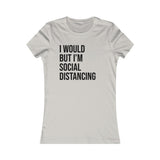 T-SHIRT FEMME DISTANCE SOCIALE