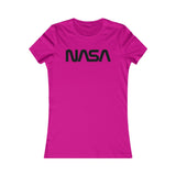 NASA BLACK WOMEN'S T-SHIRT