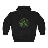 TREE OF LIFE - BLACK GREEN - Unisex Heavy Blend™ Hooded Sweatshirt