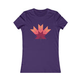 T-SHIRT FEMME FEUILLE D'ÉRABLE