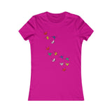 FLYING PAPER CRANES WOMEN'S T-SHIRT