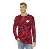 CANADA - CAMO - Men's Long Sleeve AOP Shirt