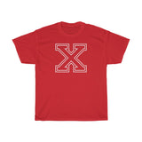 X - DESCONOCIDO - Camiseta unisex de algodón pesado 