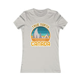 CAMISETA MUJER VERDADERO NORTE DE CANADÁ