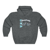 CHAMPIONSHIP DNA - BABY BLUE - Unisex Heavy Blend™ Hooded Sweatshirt