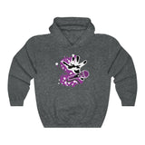 MIC DROP - PURPLE - Unisex Heavy Blend™ Hooded Sweatshirt