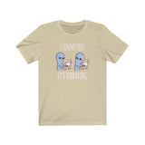 VIBRATING CAT MEN/UNISEX T-SHIRT