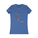 FLYING PAPER CRANES WOMEN'S T-SHIRT