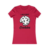 I ACCEPT COOKIES WOMEN'S T-SHIRT