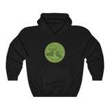 TREE OF LIFE - EARTH GREENS - Unisex Heavy Blend™ Hooded Sweatshirt