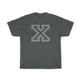 X - DESCONOCIDO - Camiseta unisex de algodón pesado 