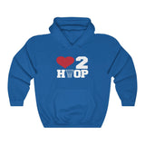 LOVE 2 HOOP - Unisex Heavy Blend™ Hooded Sweatshirt