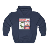 MUSKOKA - 1868 - Unisex Heavy Blend™ Hooded Sweatshirt