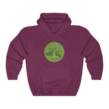 TREE OF LIFE - EARTH GREENS - Unisex Heavy Blend™ Hooded Sweatshirt