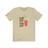SUNDAY FUNDAY MEN/UNISEX T-SHIRT