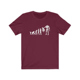 EVOLUTION OF TERMINATION MEN/UNISEX T-SHIRT