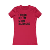 T-SHIRT FEMME DISTANCE SOCIALE