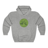 TREE OF LIFE - EARTH GREENS - Unisex Heavy Blend™ Hooded Sweatshirt