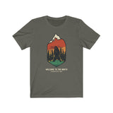 WELCOME TO THE NORTH MEN/UNISEX T-SHIRT