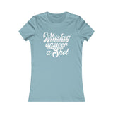 WHISKEY THE ANSWER WOMEN'S T-SHIRT