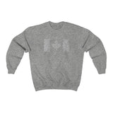 OH CANADA - WT SCRIBBLE - Sweat-shirt à col rond unisexe Heavy Blend™ 