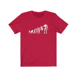EVOLUTION OF TERMINATION MEN/UNISEX T-SHIRT