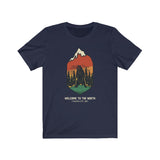 WELCOME TO THE NORTH MEN/UNISEX T-SHIRT