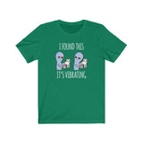 VIBRATING CAT MEN/UNISEX T-SHIRT