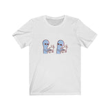 VIBRATING CAT MEN/UNISEX T-SHIRT
