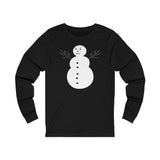 ANGRY SNOWMAN - Unisex Jersey Long Sleeve Tee