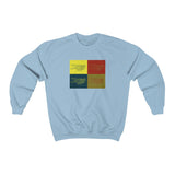 PEACE OUT - Unisex Heavy Blend™ Crewneck Sweatshirt