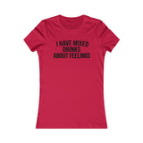 MIXED FEELINGS WOMEN'S T-SHIRT