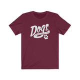 DOGS BECAUSE PEOPLE SUCK MEN/UNISEX T-SHIRT