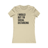 T-SHIRT FEMME DISTANCE SOCIALE