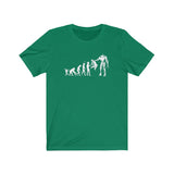 EVOLUTION OF TERMINATION MEN/UNISEX T-SHIRT