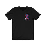 HAITI SOLIDE - RIBBON - MEN/UNISEX T-SHIRT