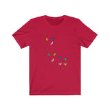 FLYING PAPER CRANES MEN/UNISEX T-SHIRT