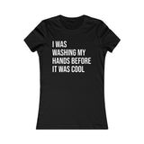 T-SHIRT FEMME LAVAGE DES MAINS