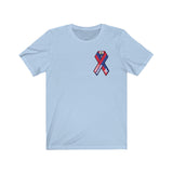 HAITI SOLIDE - RIBBON - MEN/UNISEX T-SHIRT