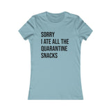 T-SHIRT FEMME SNACKS DE QUARANTAINE