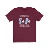VIBRATING CAT MEN/UNISEX T-SHIRT