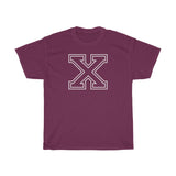 X - DESCONOCIDO - Camiseta unisex de algodón pesado 