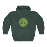 TREE OF LIFE - EARTH GREENS - Unisex Heavy Blend™ Hooded Sweatshirt