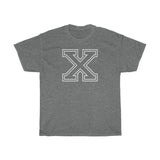 X - DESCONOCIDO - Camiseta unisex de algodón pesado 